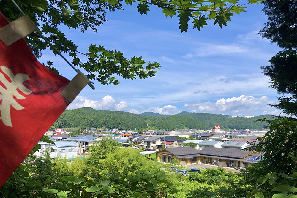 暑い夏の草刈り。ひとやすみ